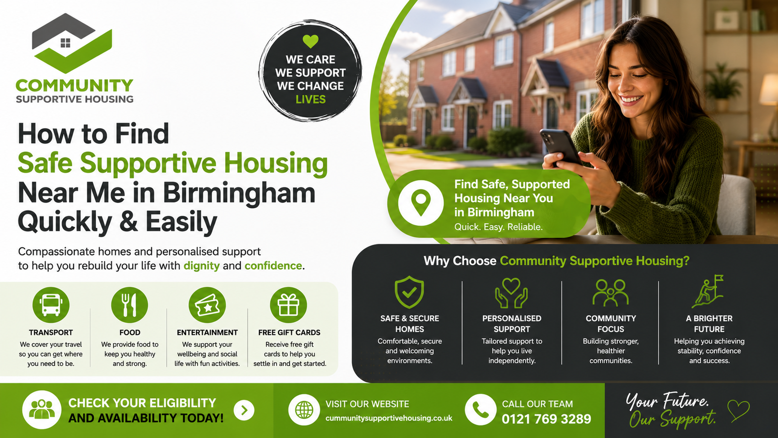 Safe Supportive Housing Near Me in Birmingham